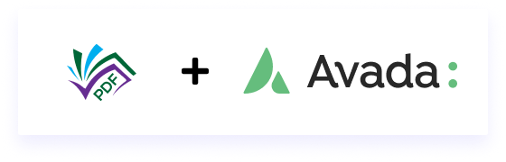 AVADA ADD-ON FOR<br />
PDF viewer for WordPress