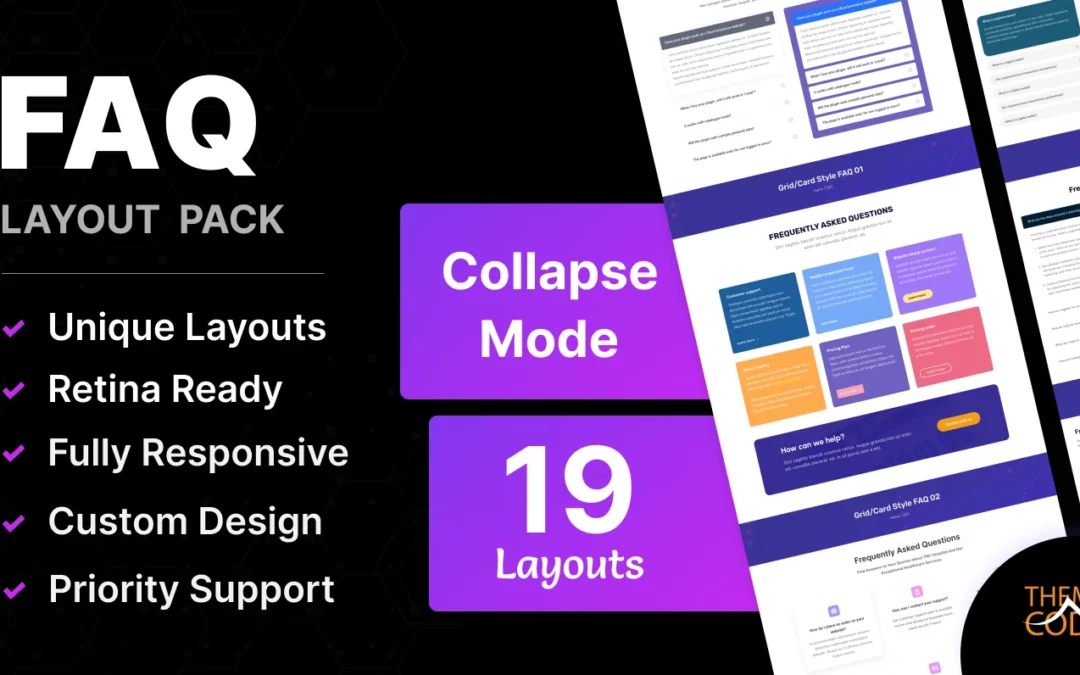 Introducing FAQ Layout Pack for Divi by TNC