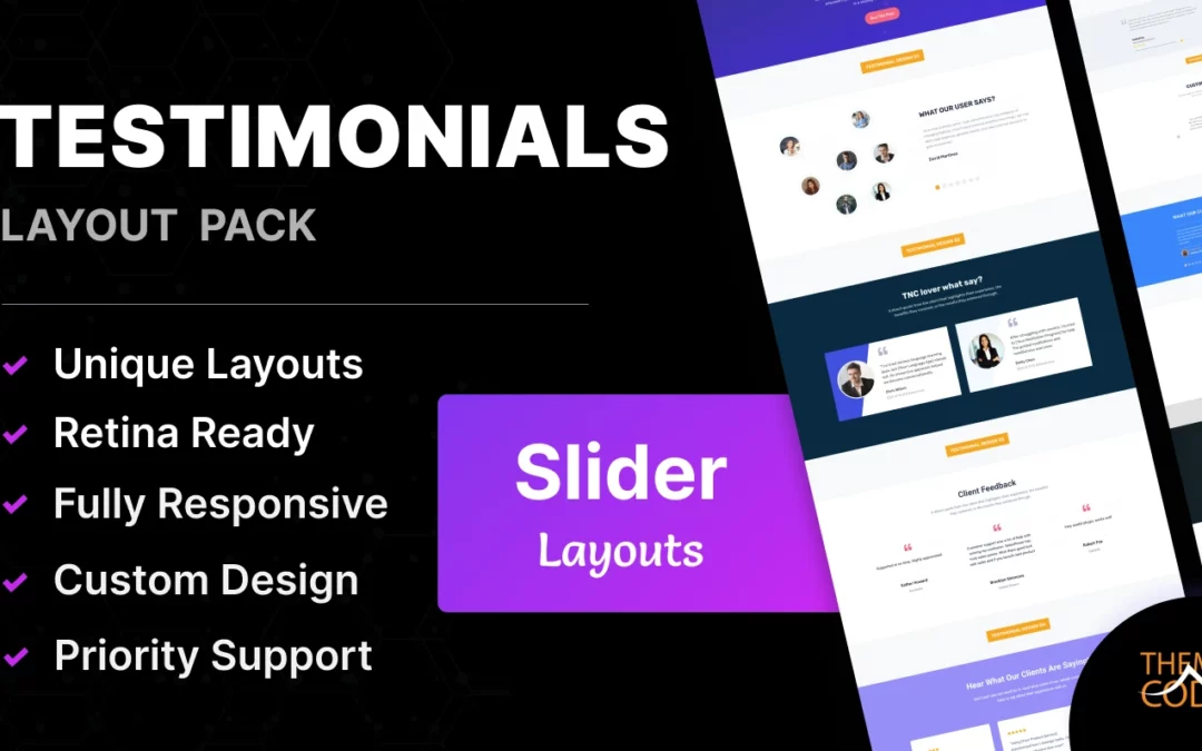 Introducing the Testimonial Layout Pack for Divi by TNC: Improve Your Website’s Credibility