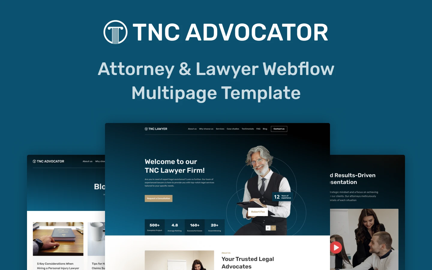 tnc_advocator Introducing TNC Advocator - Attorney Website Template For Webflow