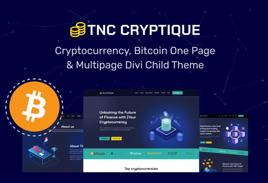 TNC cryptique Divi Child theme